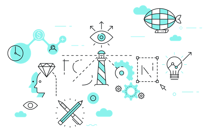 Business Vision Illustration