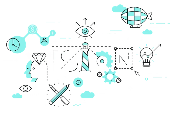 Business Vision Illustration