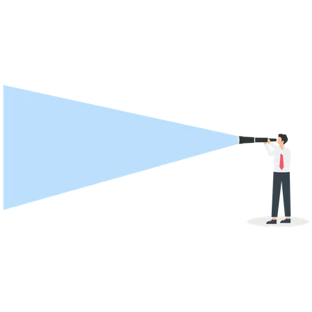 Business Vision  Illustration