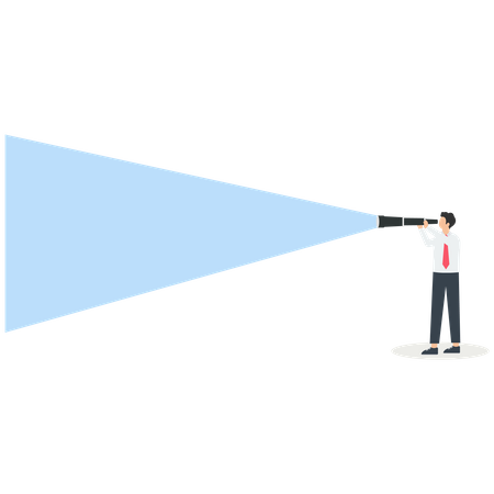 Business Vision  Illustration