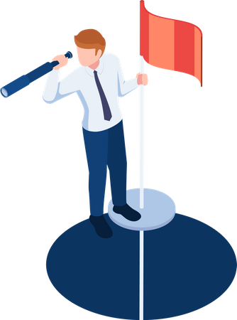 Business vision  Illustration