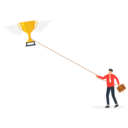 Business winner  Illustration