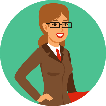 Business woman  Illustration