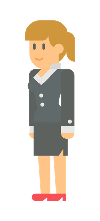 Business woman  Illustration