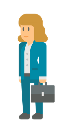 Business woman  Illustration