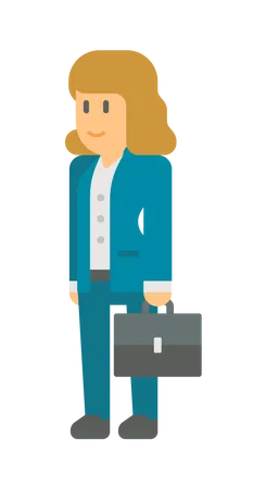 Business woman  Illustration