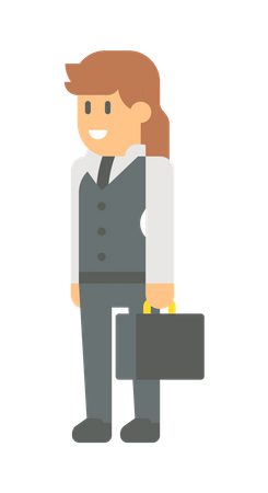 Business woman  Illustration