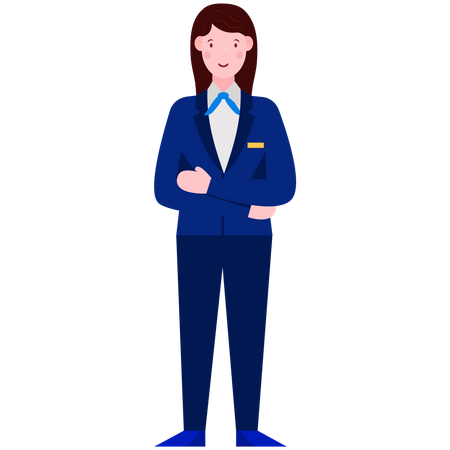 Business woman  Illustration