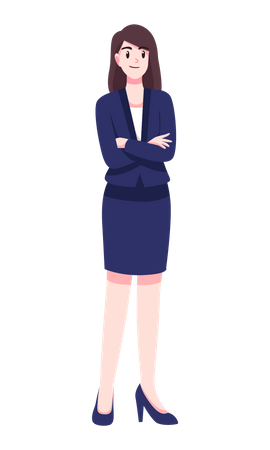 Business woman  Illustration