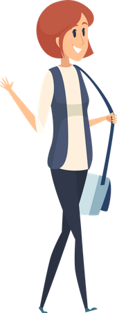 Business woman  Illustration