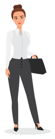 Business woman  Illustration