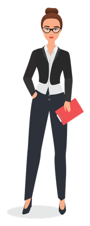 Business woman  Illustration