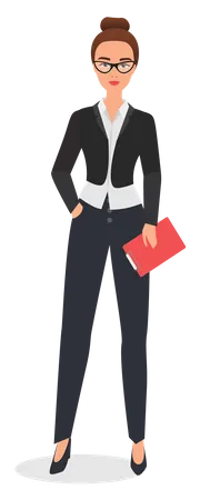 Business woman  Illustration