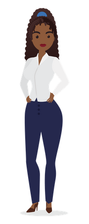 Business woman  Illustration