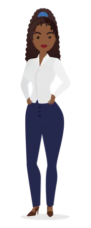 Business woman  Illustration