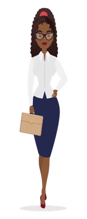 Business woman  Illustration