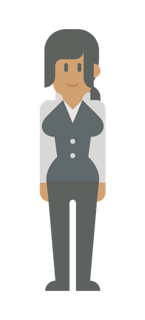 Business woman  Illustration