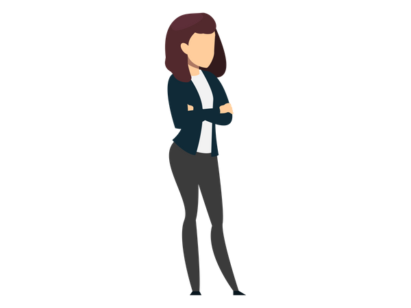 Business woman  Illustration