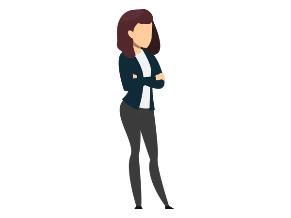 Business woman  Illustration