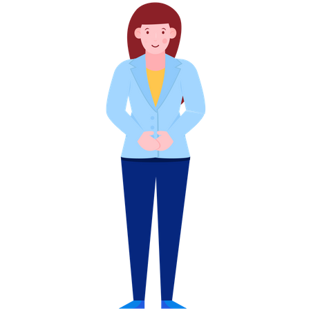 Business woman  Illustration