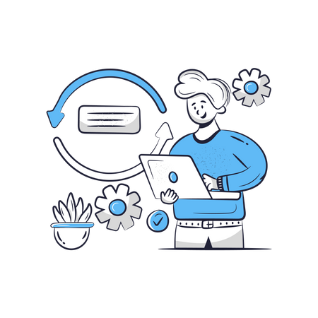 Business Workflow  イラスト