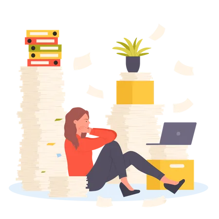 Business Workload  Illustration