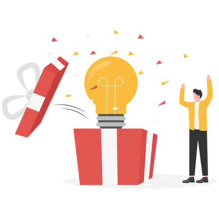 Businessman achievement award business  Illustration
