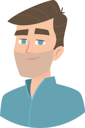 Businessman Avatar  Illustration