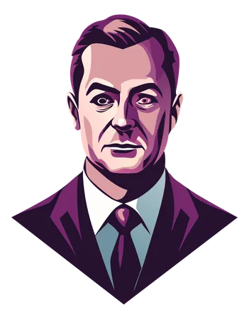 Businessman Avatar  Illustration