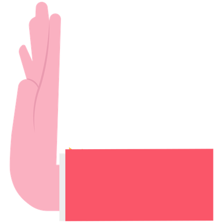 ビジネス上のミスを避けるビジネスマン  イラスト