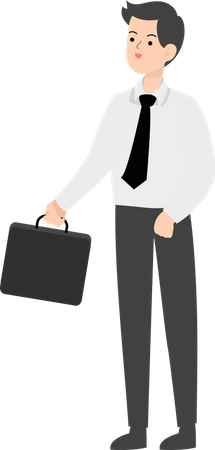 Businessman character Illustration