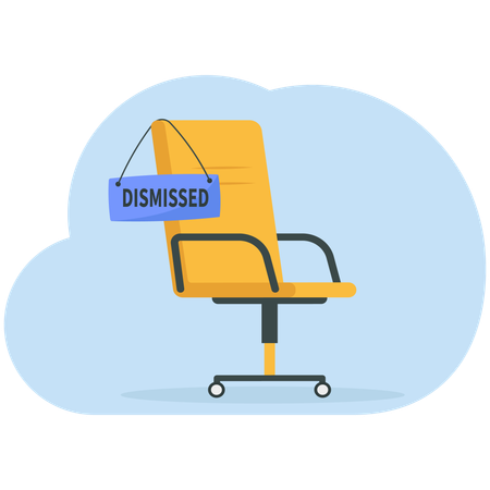 Businessman doing business layoff  Illustration