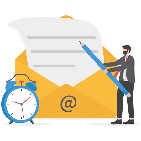 Email Marketing And Digital Marketing Concept Illustration