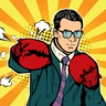 boxing gloves illustration free download