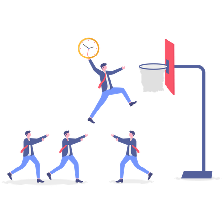 Businessman Leader  Illustration