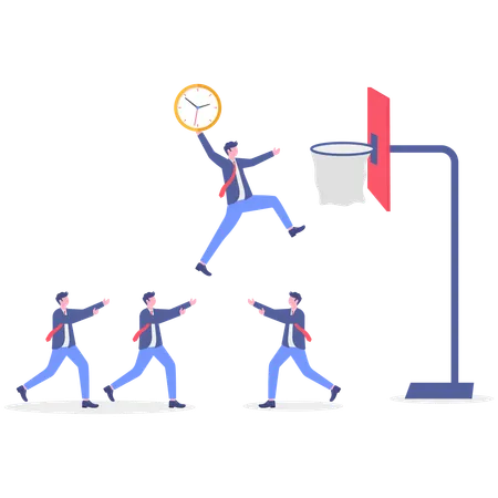 Businessman Leader  Illustration