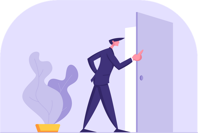 Businessman New Opportunity  일러스트레이션