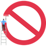 illustration for unauthorized