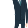 illustrations for businessman pointing