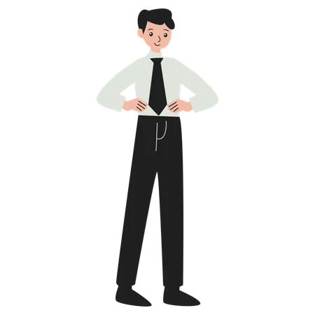 Businessman profession  Illustration