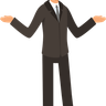 man with open arms illustration free download