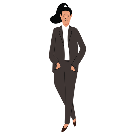 Businesswoman  Illustration