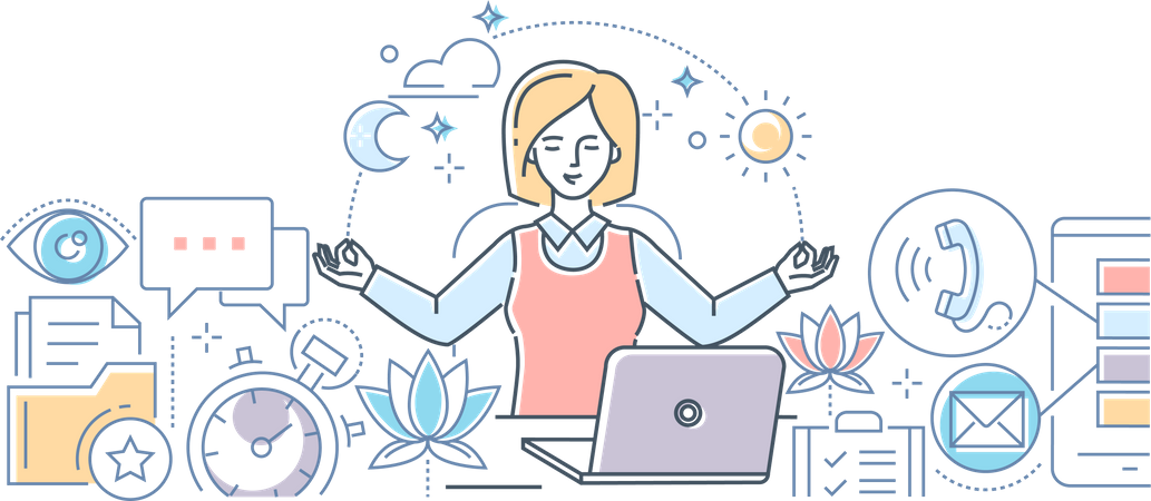 Businesswoman  Illustration