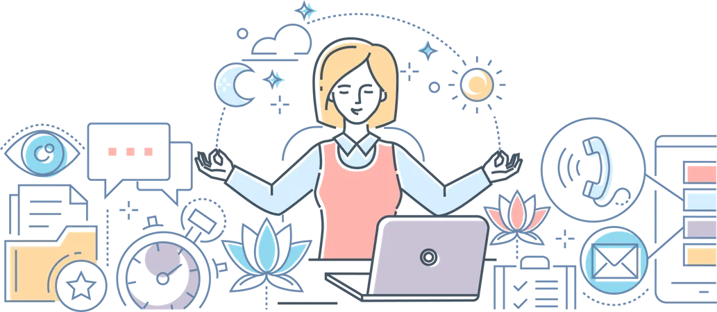 Businesswoman  Illustration