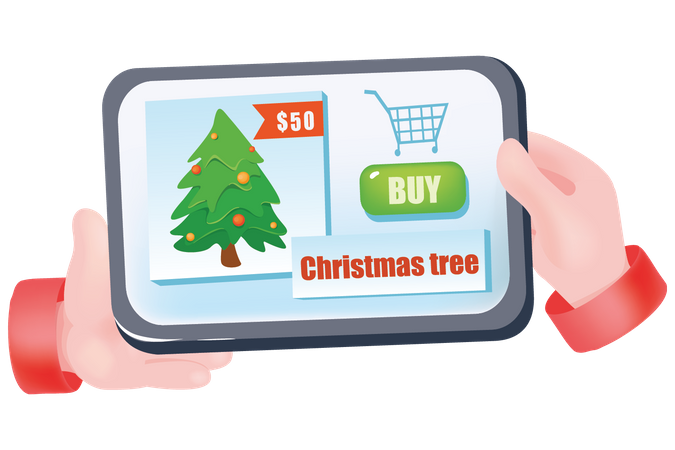 Buy Christmas Tree Illustration