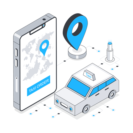 Cab Location  Illustration