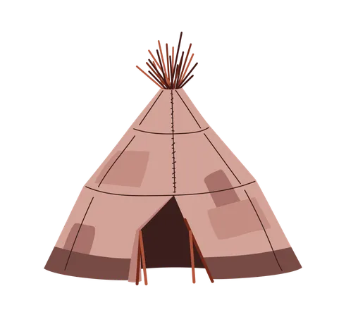 Cabane arctique  Illustration