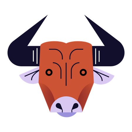 Cabeça de touro  Ilustração