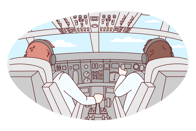 Cabina piloto  Ilustración