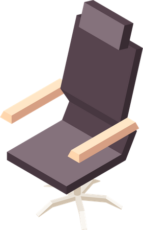 Cadeira de escritório  Ilustração